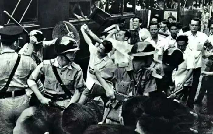 1967年，中英在香港边界发生了惨烈冲突，解放军击毙42名英军