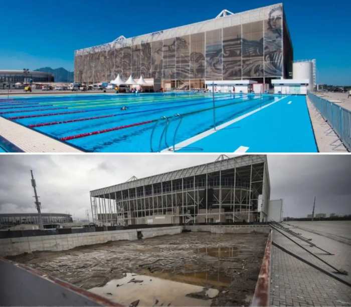 奥运场馆“过去vs现在”震撼对比，有的废弃，有的甚至变成墓地